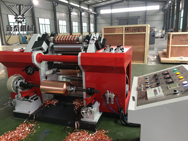 精密銅帶分切復(fù)卷機(jī) XTF-500-Z